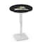 Holland Bar Stool Co 36" Chrome Wright State Pub Table L217C3628WrtStU - alternate 1